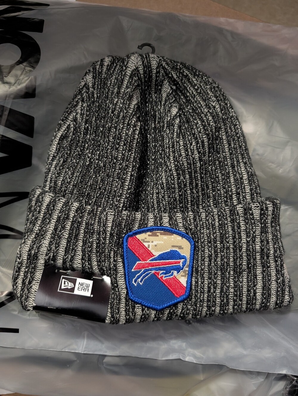 Nfl New Military Beanie Buffalo Bills